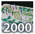 Birthday cake for CRIS in 2000