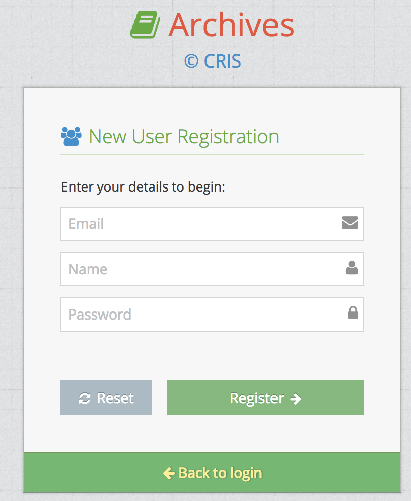 Signup Page View