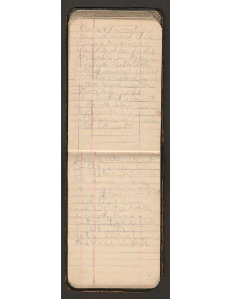 handwritten pages of the diary of charles f. watrous