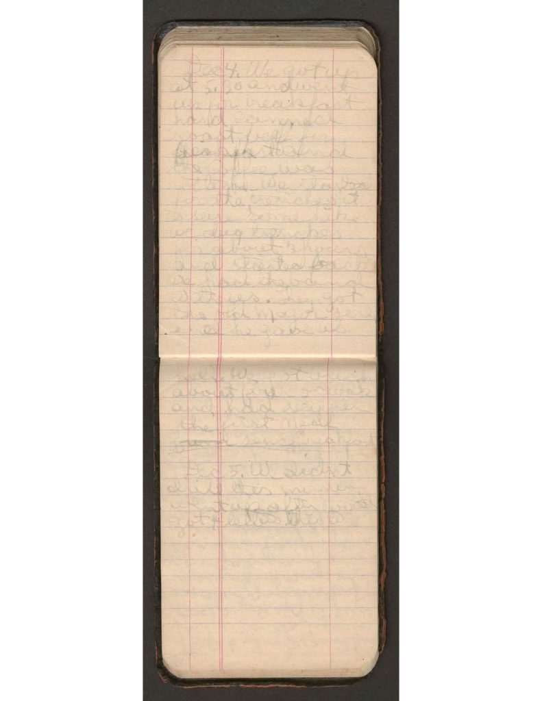 handwritten pages of the diary of charles f. watrous