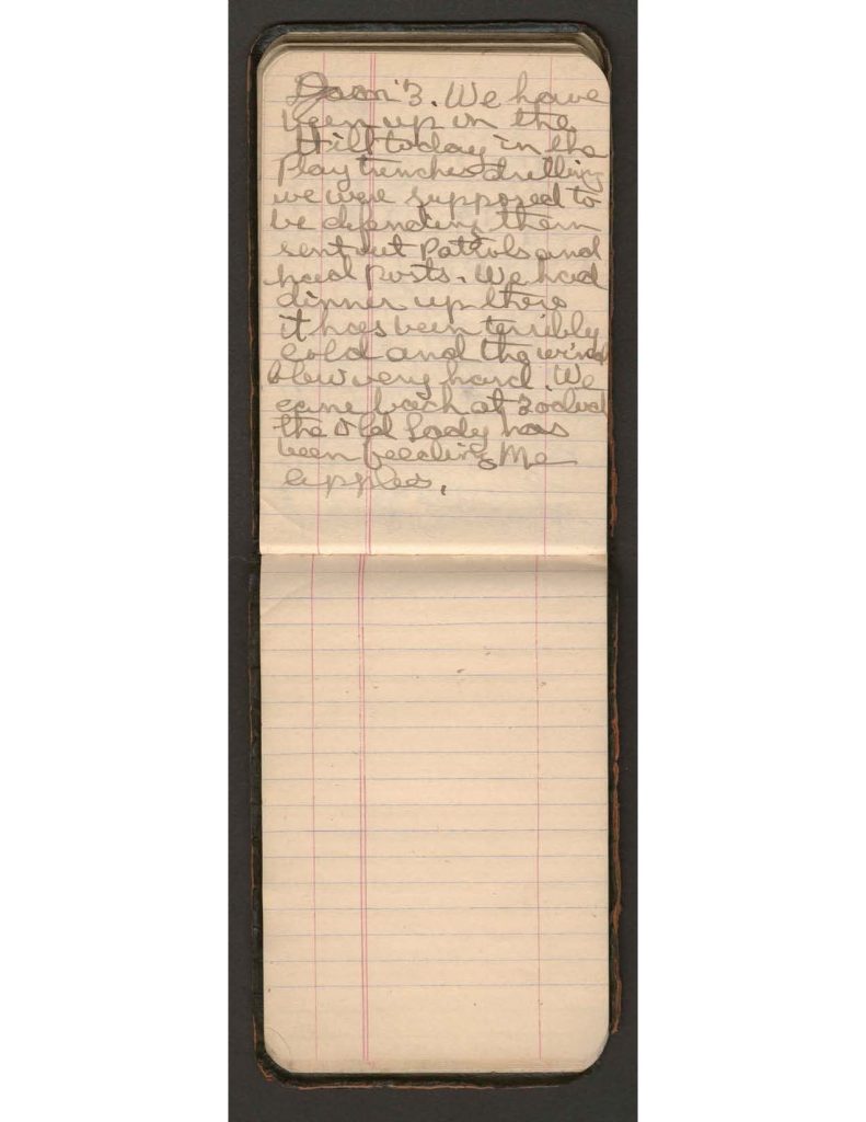 handwritten pages of the diary of charles f. watrous