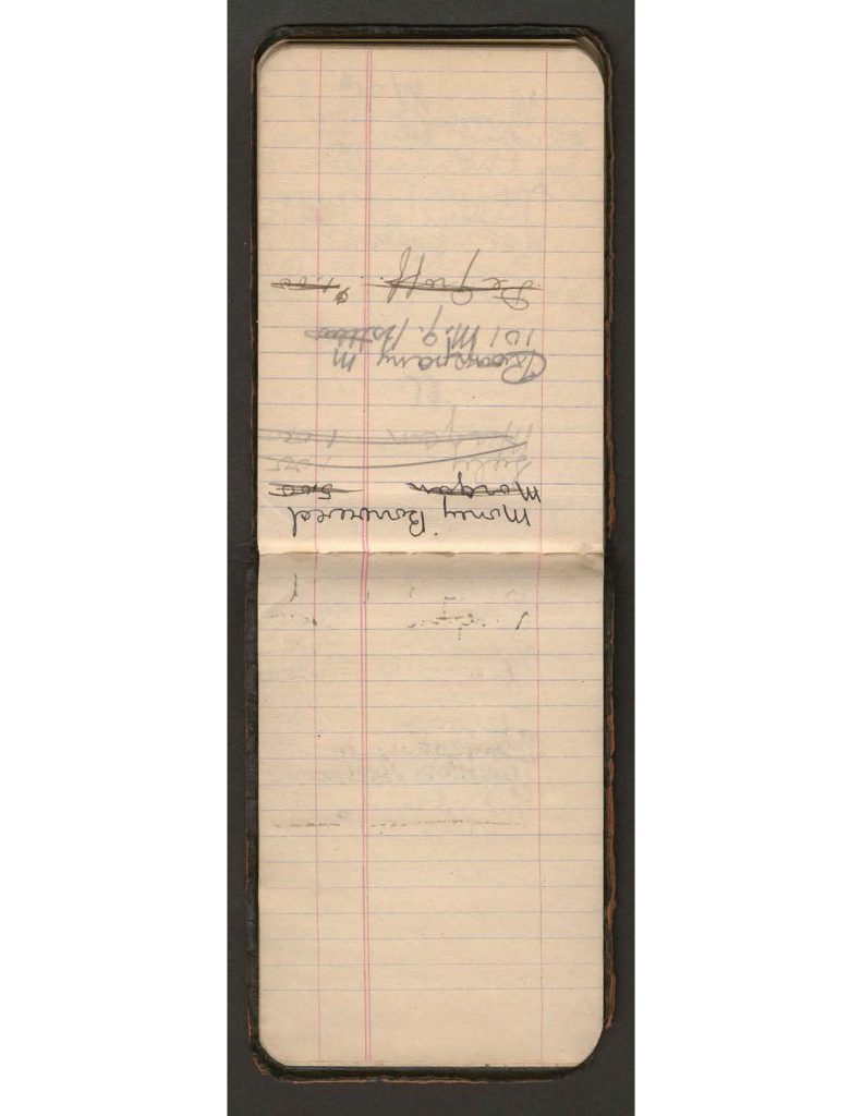 handwritten pages of the diary of charles f. watrous