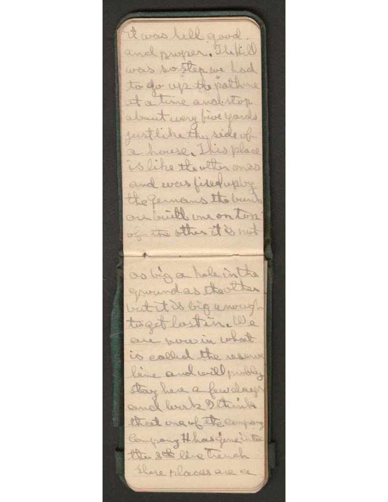 handwritten pages of the diary of charles f. watrous