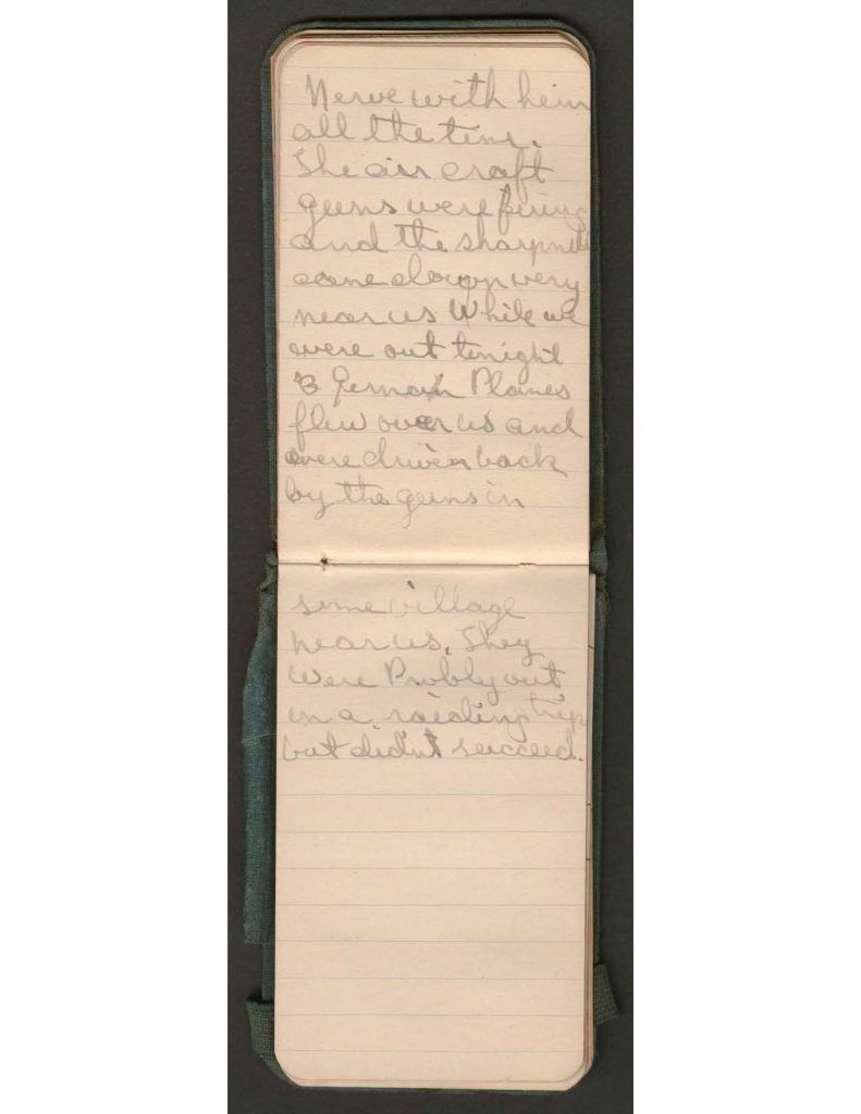 handwritten pages of the diary of charles f. watrous