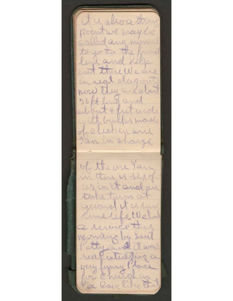 handwritten pages of the diary of charles f. watrous