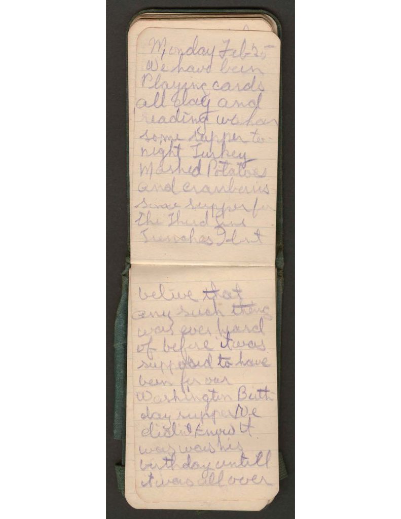 handwritten pages of the diary of charles f. watrous