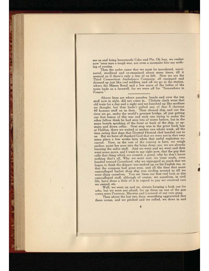 old yellowed collection of Letters to Bridgeport Comfort Club -first letter