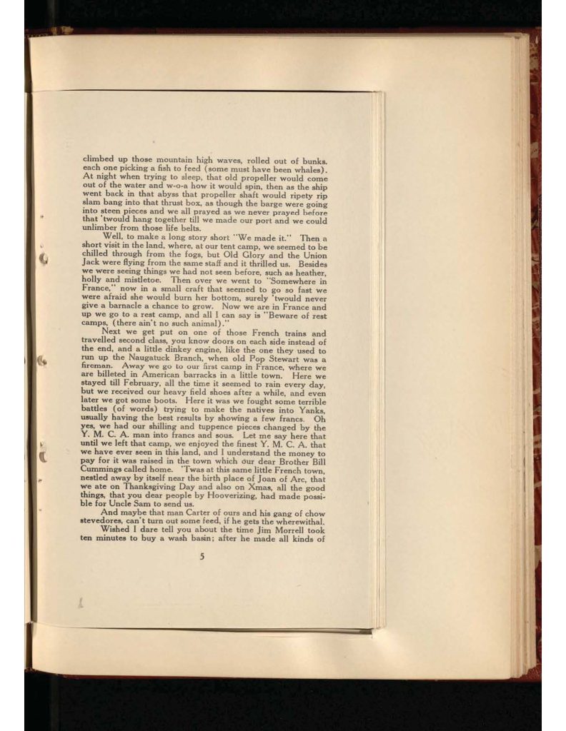 old yellowed collection of Letters to Bridgeport Comfort Club -first letter