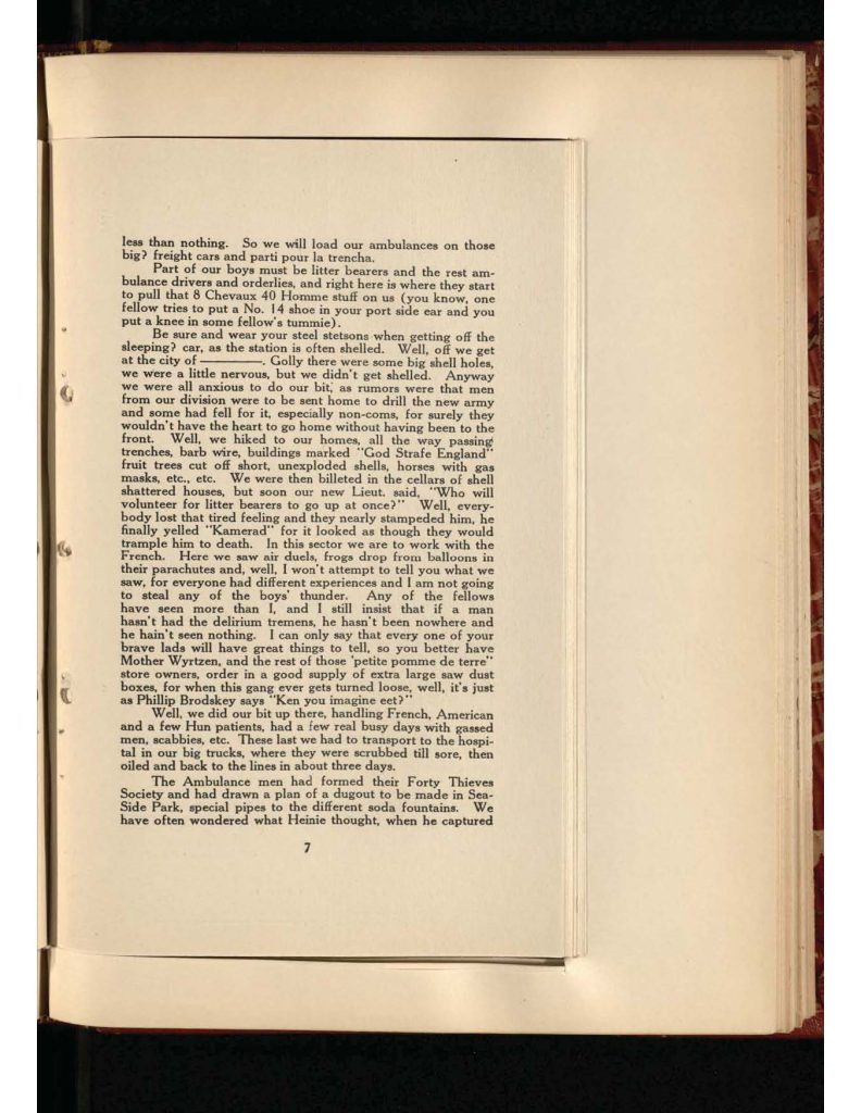 old yellowed collection of Letters to Bridgeport Comfort Club -second letter