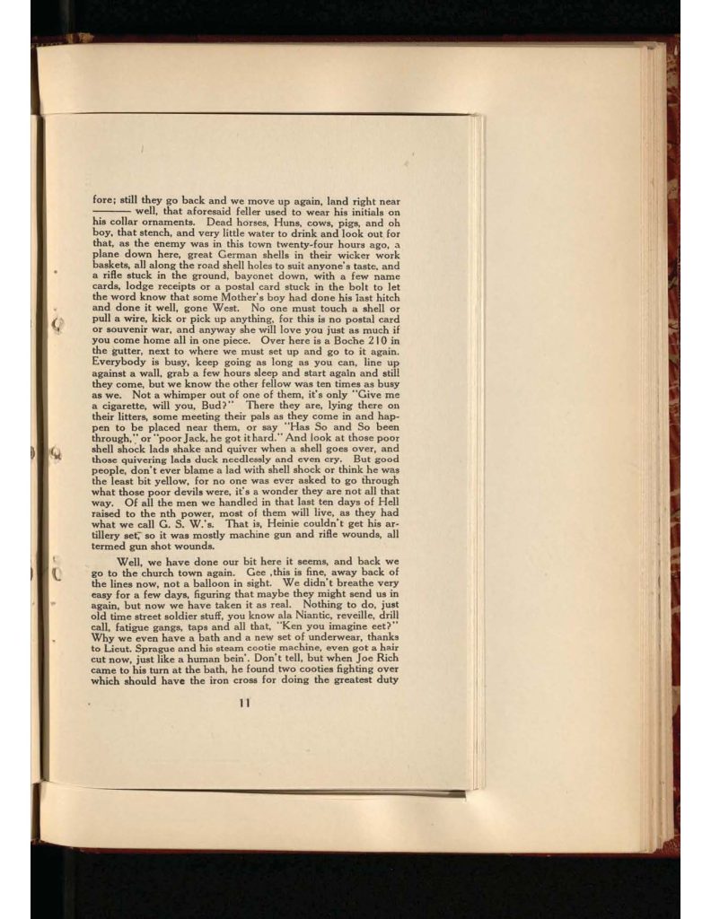 old yellowed collection of Letters to Bridgeport Comfort Club -third letter