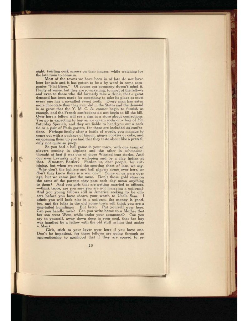 old yellowed collection of Letters to Bridgeport Comfort Club - sixth letter