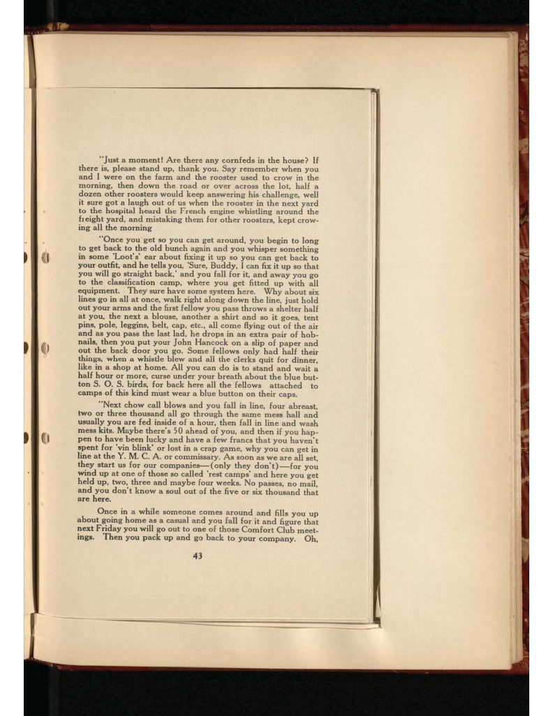 old yellowed collection of Letters to Bridgeport Comfort Club - eleventh letter