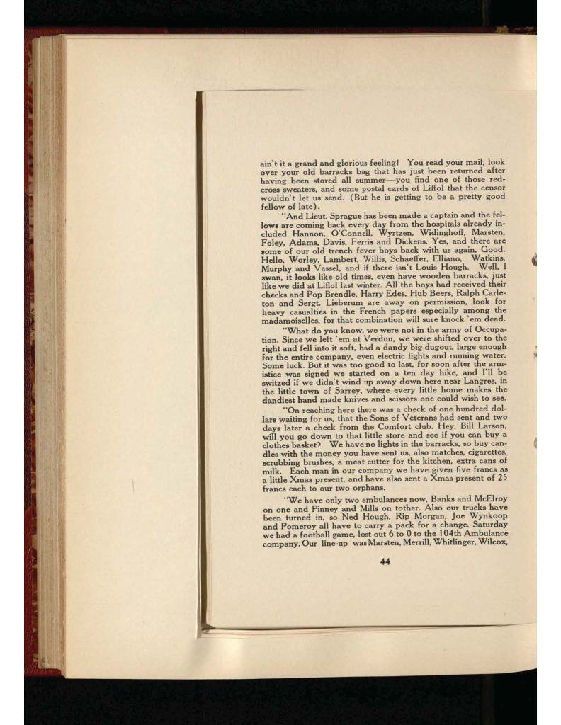 old yellowed collection of Letters to Bridgeport Comfort Club - eleventh letter