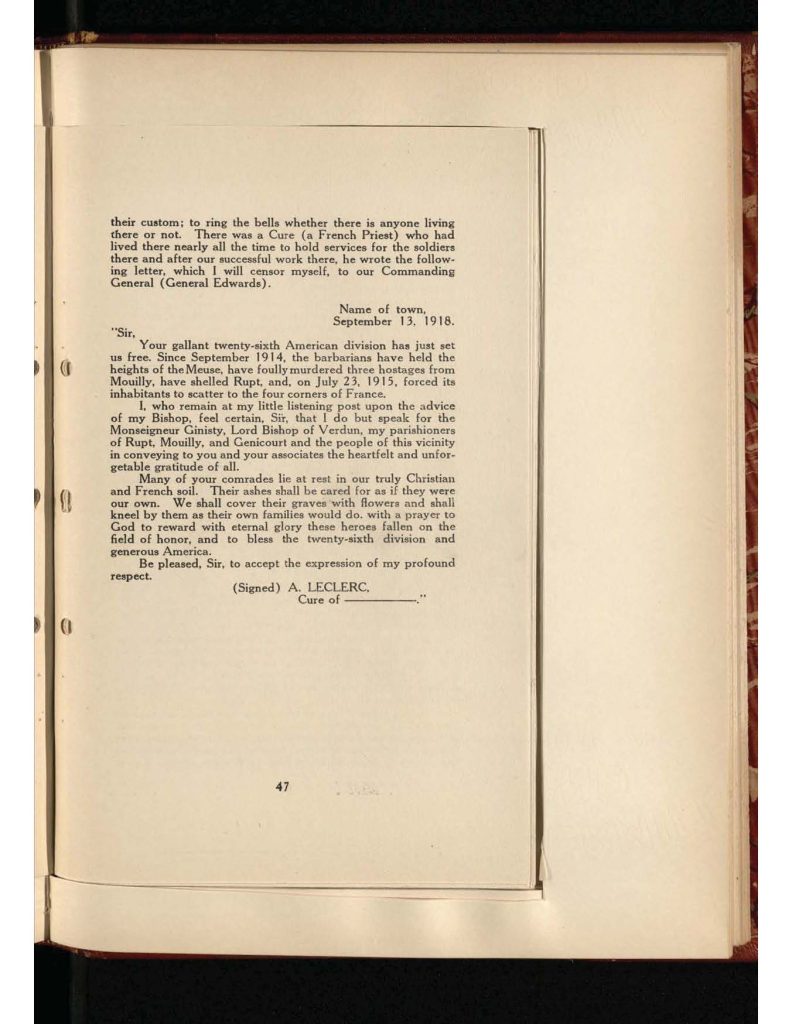 old yellowed collection of Letters to Bridgeport Comfort Club - eleventh letter