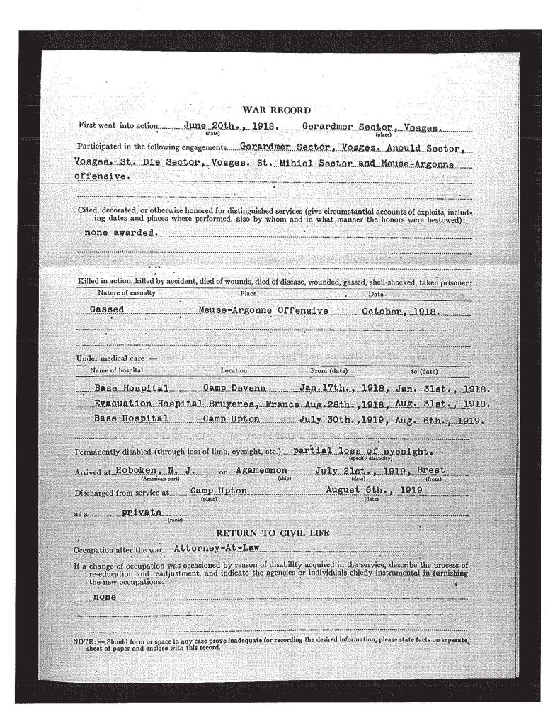 an official state of connecticut military service record for charles raymone goddard