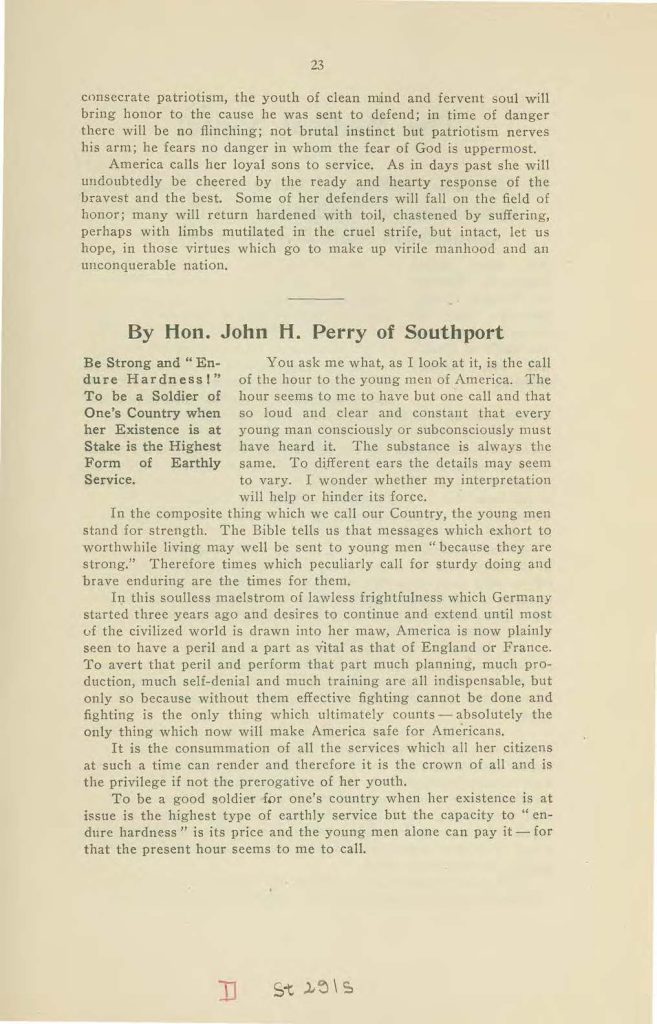 a booklet called "made in connecticut" which contains interviews on the world war issued by the connecticut state council of defense